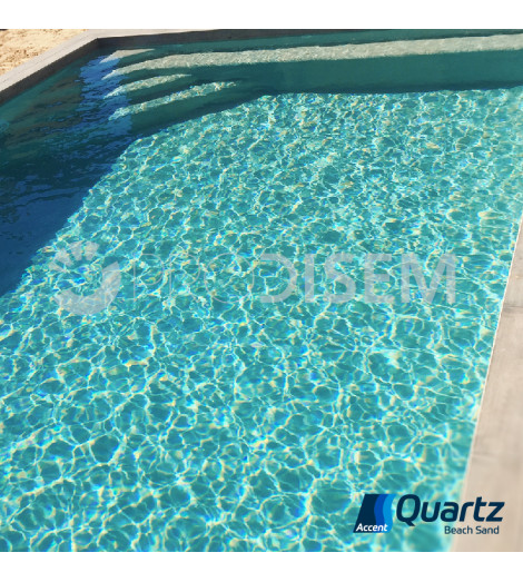 ACCENT QUARTZ BEACH SAND 25KG - REVESTIMIENTO CONTINUO DE PISCINA