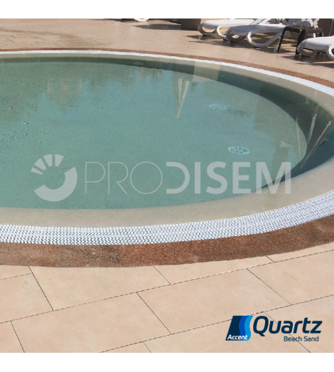 ACCENT QUARTZ BEACH SAND 25KG - REVESTIMIENTO CONTINUO DE PISCINA