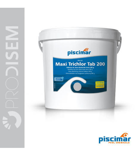 MAXI TRICHLOR TAB 200 - DESINFECTANTE DE AGUA
