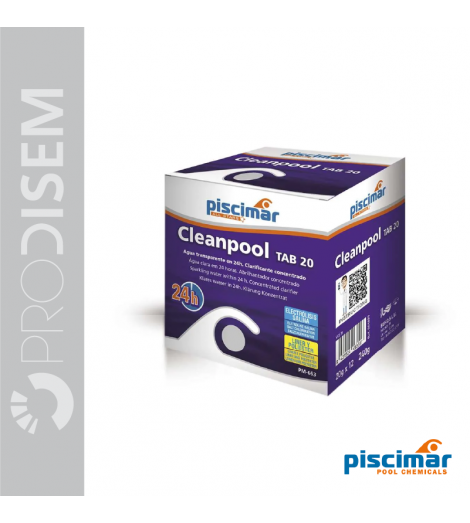 CLEANPOOL TAB 20, 100 g - COAGULANTE