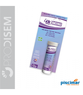 TIRAS FTK-MINI 2-1 (25 unités) - ANALYSE DE pH ET DE CHLORE POUR PISCINES
