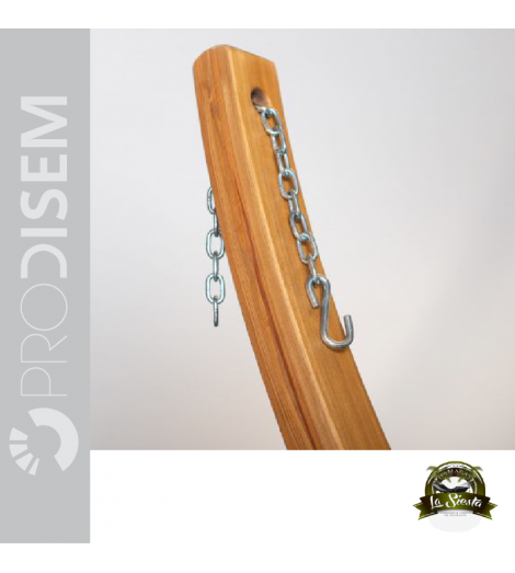 ELIPSO DOBLE - MUEBLE DE MADERA DE EXTERIOR PARA HAMACA