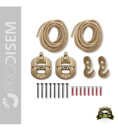 ACCESORIO CASAMOUNT DOBLE - ACCESORIO DE CUELGUE DE HAMACA INDIVIDUAL EN PARED O TECHO