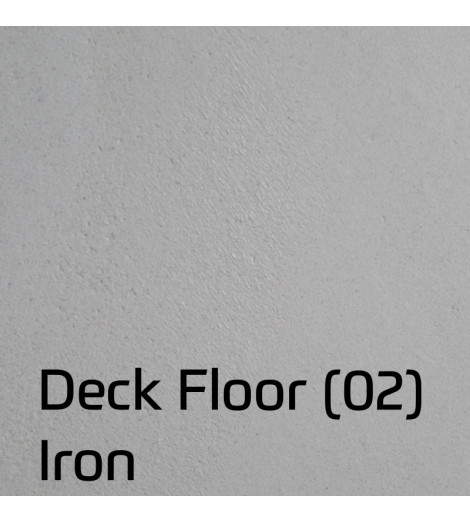 DECK FLOOR IRON - CONTINUOUS COATING FOR OUTDOORS