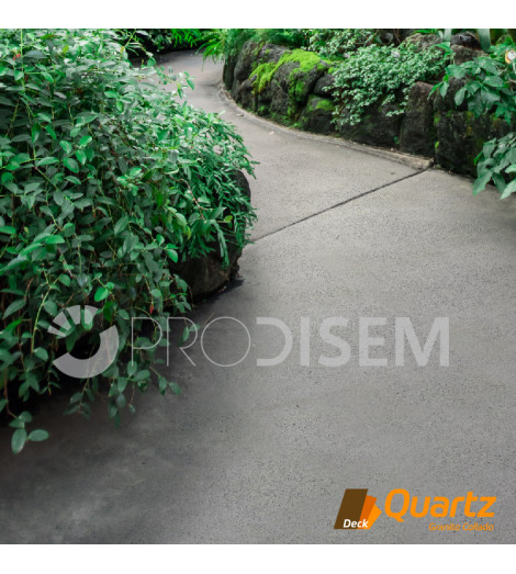 DECK QUARTZ GRANITO COLLADO - CONTINUOUS QUARTZ FLOORS