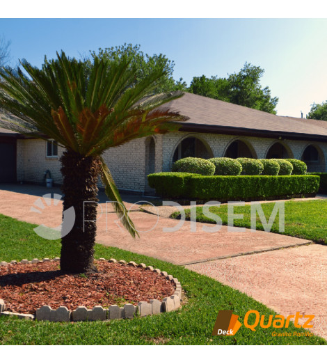 DECK QUARTZ GRANITO PORRIÑO - CONTINUOUS QUARTZ FLOORS