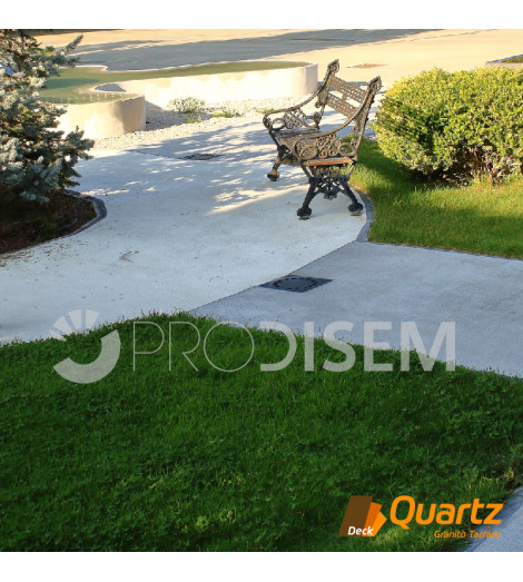 DECK QUARTZ GRANITO TARRACO - CONTINUOUS QUARTZ FLOORS