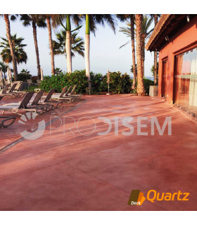 DECK QUARTZ PIEDRA CORAL - REVÊTEMENT POUR SOLS EXTÉRIEURS