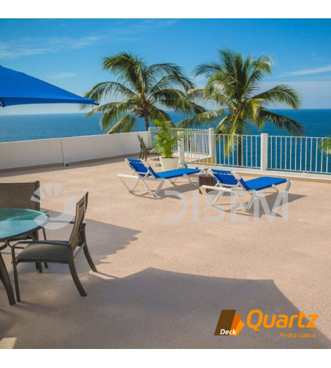 DECK QUARTZ PIEDRA GALICIA - SUELOS CONTINUOS DE CUARZO