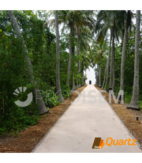 DECK QUARTZ PIEDRA MADRID - CONTINUOUS QUARTZ FLOORS