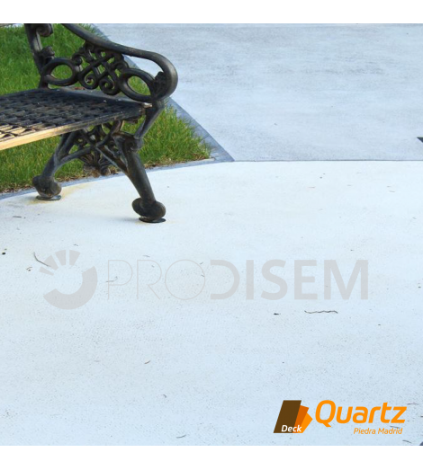 DECK QUARTZ PIEDRA MADRID - PAVIMENTOS CONTÍNUOS DE QUARTZO