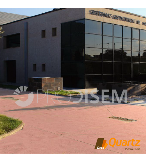 DECK QUARTZ PIEDRA CORAL - REVÊTEMENT POUR SOLS EXTÉRIEURS