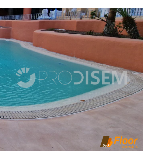 DECK FLOOR TERRACOTA - REVESTIMIENTO CONTINUO PARA PLAYAS