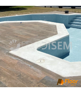 DECK FLOOR WHITE - CONTINUOUS COATING FOR OUTDOORS