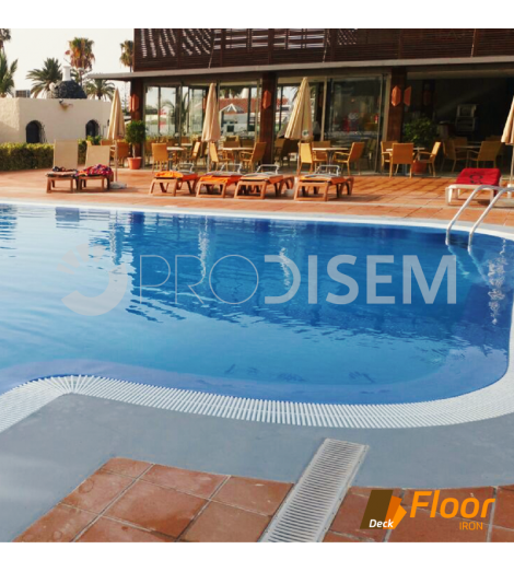DECK FLOOR IRON - CONTINUOUS COATING FOR OUTDOORS
