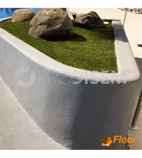 DECK FLOOR IRON - CONTINUOUS COATING FOR OUTDOORS