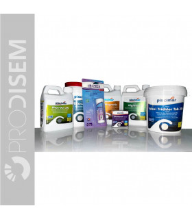 KIT BIENVENIDA - PRODUCTOS QUÍMICOS PARA PUESTA EN MARCHA DE PISCINAS
