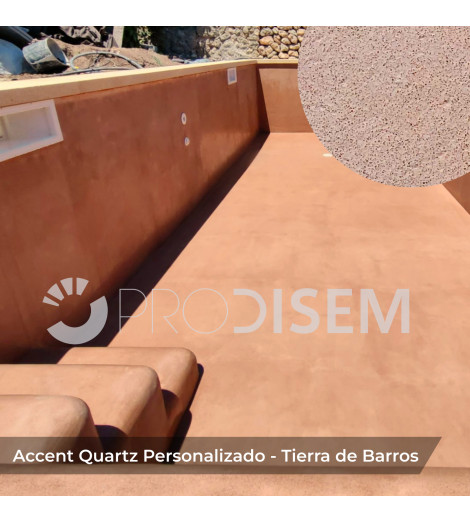ACCENT QUARTZ PERSONALIZADO 25KG - REVESTIMENTO CONTÍNUO PARA PISCINAS