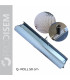 Q-ROLL 50CM - ROLO DE PICOS ANTI BOLHAS COM PROTEÇÃO CONTRA SALPICOS E ADAPTADOR PARA HASTE EXTENSÍVEL