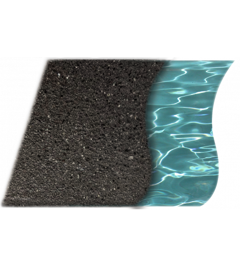 ACCENT QUARTZ SUPER BLACK 25KG - REVESTIMENTO CONTÍNUO PARA PISCINAS