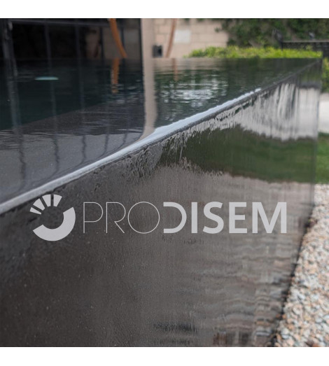 ACCENT QUARTZ SUPER BLACK 25KG - REVESTIMENTO CONTÍNUO PARA PISCINAS