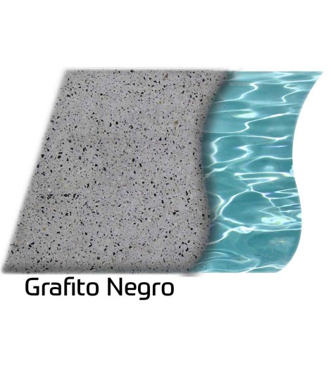 ACCENT QUARTZ GRAFITO NEGRO 25KG - REVESTIMENTO CONTÍNUO PARA PISCINAS