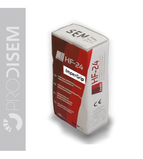 HF24 IMPERGRIP 20KG - IMPERMEABILIZANTE E PONTE DE UNIÃO CIMENTÍCIO