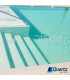 ACCENT QUARTZ SUPER WHITE 25KG - REVESTIMENTO CONTÍNUO PARA PISCINAS