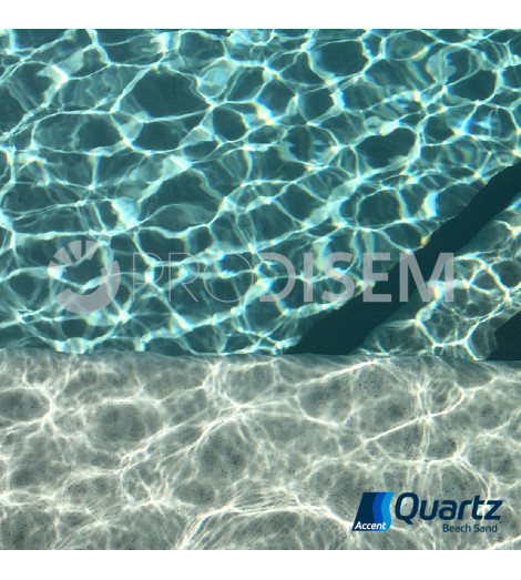 ACCENT QUARTZ BEACH SAND 25KG - REVESTIMENTO CONTÍNUO PARA PISCINAS