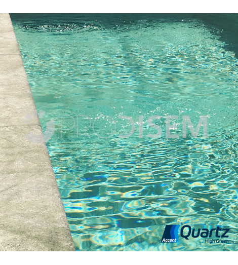 ACCENT QUARTZ HIGH GREEN 25KG - REVESTIMENTO CONTÍNUO PARA PISCINAS