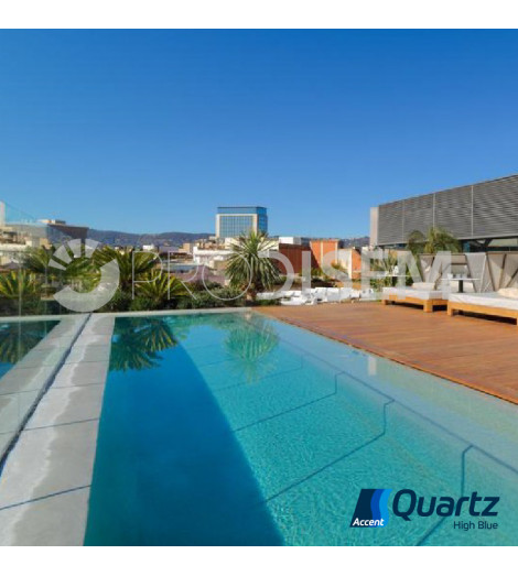 ACCENT QUARTZ HIGH BLUE 25KG - REVESTIMENTO CONTÍNUO PARA PISCINAS