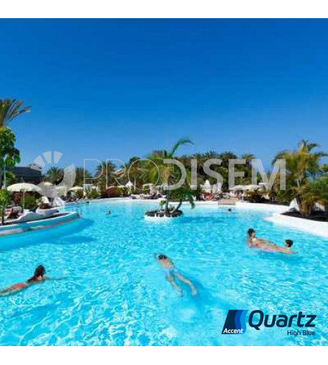 ACCENT QUARTZ HIGH BLUE 25KG - REVESTIMENTO CONTÍNUO PARA PISCINAS