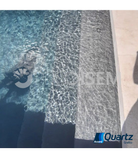 ACCENT QUARTZ GRAFITO 25KG - REVESTIMENTO CONTÍNUO PARA PISCINAS